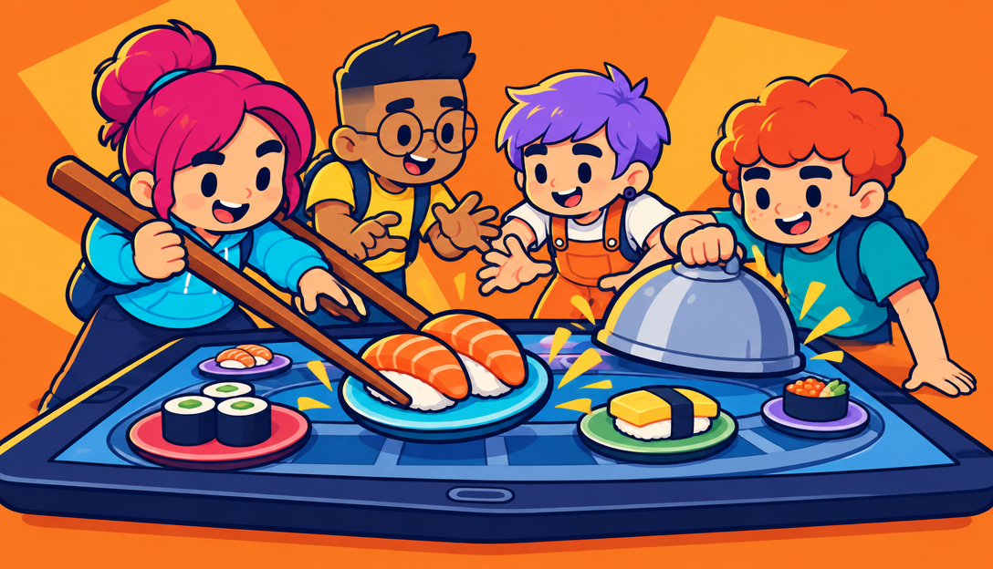 Conveyor game artwork
