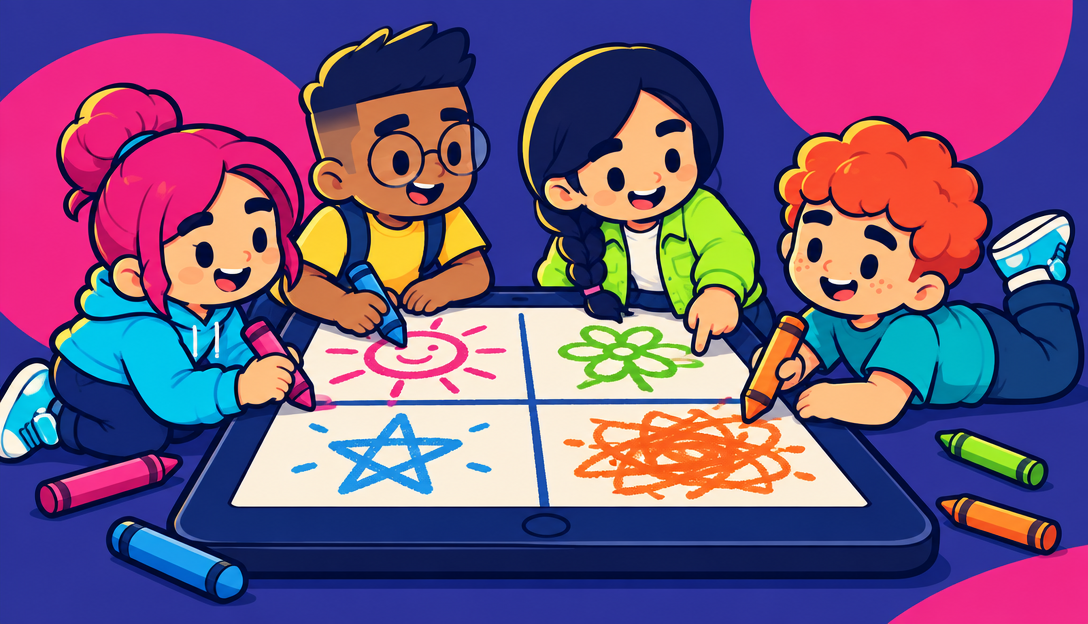 Scribble Squad game artwork